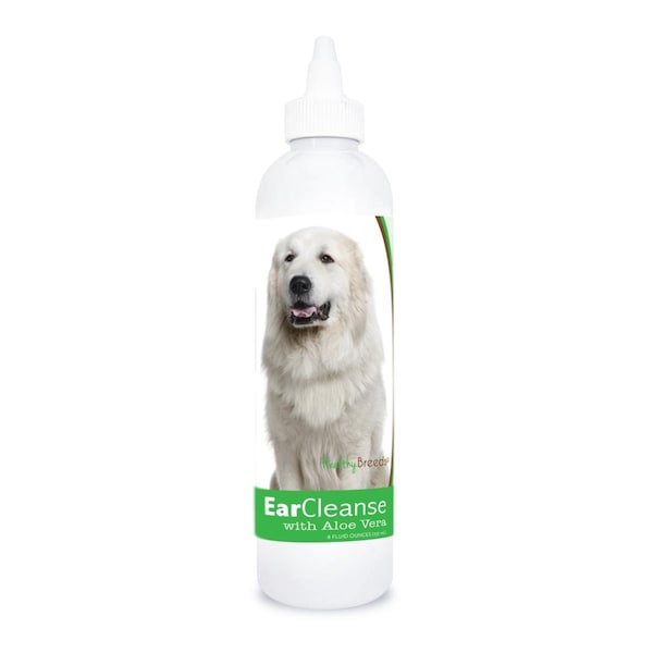 Pamperedpets 8 oz Great Pyrenees Ear Cleanse with Aloe Vera Cucumber Melon - PA3492049