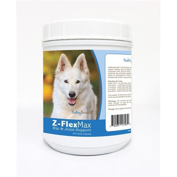 Healthy Breeds Healthy Breeds 840235117469 German Shepherd Z-Flex Max Hip & Joint Soft Chews; 170 Count - 840235117469