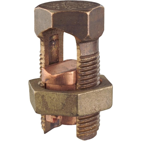 Abb Blackburn 4/0 Str. to 2 Sol. Silicon Bronze Alloy High-Strength Split Bolt Connector - 30H