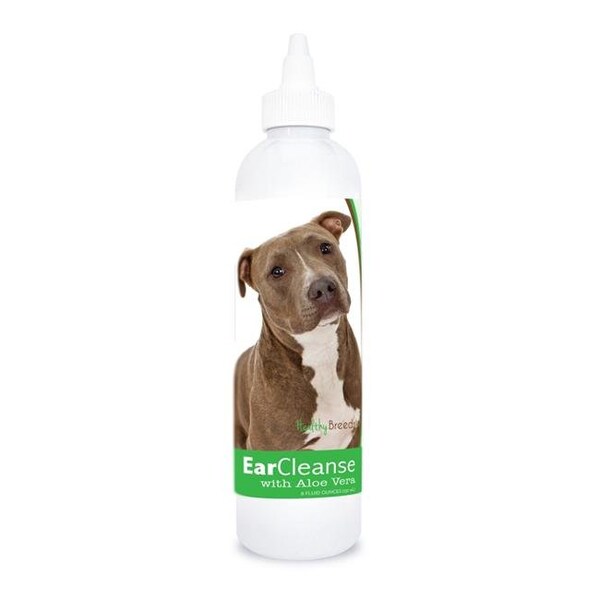 Healthy Breeds Healthy Breeds 840235197638 8 oz Pit Bull Ear Cleanse with Aloe Vera Cucumber Melon - 840235197638