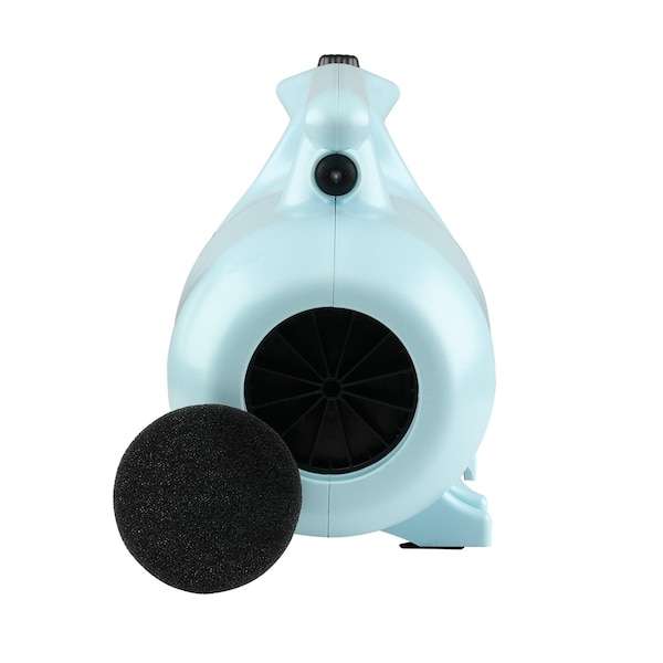 Xpower High Velocity Variable Speed Pet Dryer with 2-Stage Heat Settings - Sky Blue - B-123-SKY-BLUE