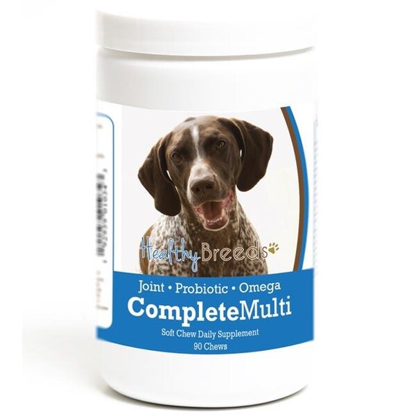 Healthy Breeds Healthy Breeds 192959010343 German Shorthaired Pointer all in one Multivitamin Soft Chew - 90 Count - 192959010343