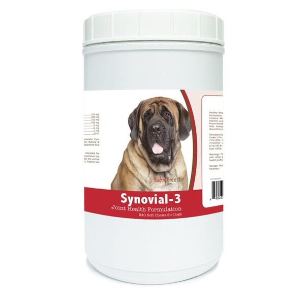Healthy Breeds Healthy Breeds 840235110828 Mastiff Synovial-3 Joint Health Formulation - 240 Count - 840235110828