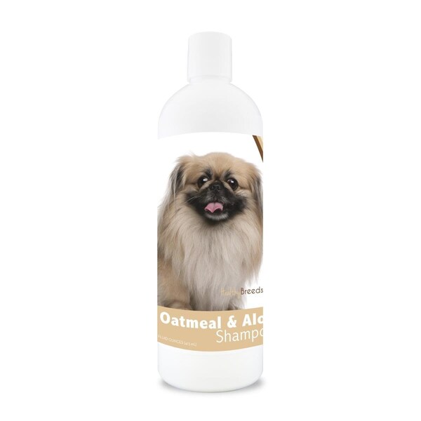 Healthy Breeds 16 oz Pekingese Oatmeal Shampoo with Aloe - 840235112013