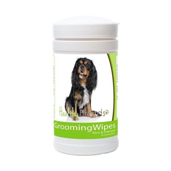 Healthy Breeds Cavalier King Charles Spaniel Grooming Wipes - 840235151678