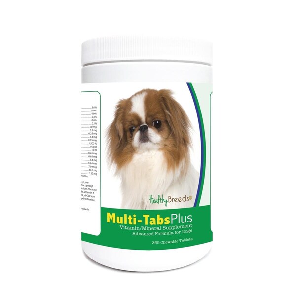 Pamperedpets Japanese Chin Multi-Tabs Plus Chewable Tablets, 365PK - PA3488783