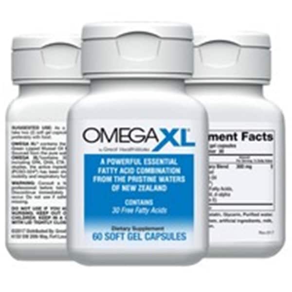 Omega Xl by Great Healthworks Small Potent, Joint Pain Relief, 60PK - OMG4673