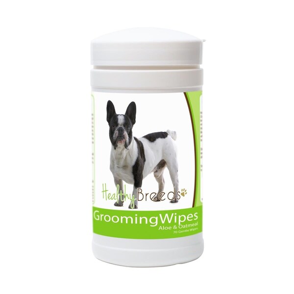 Healthy Breeds French Bulldog Grooming Wipes - HE126069