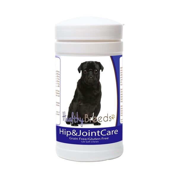 Healthy Breeds Pug Hip and Joint Care - 840235154228