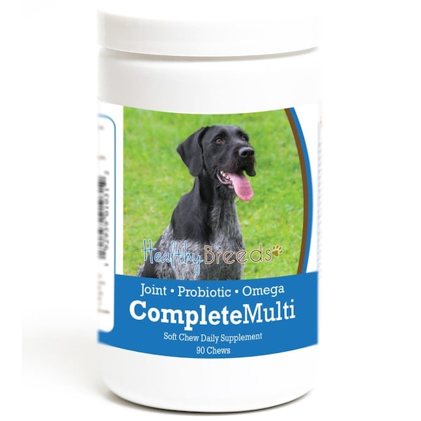 Healthy Breeds Golden Retriever all in one Multivitamin Soft Chew, 90PK - 192959010312