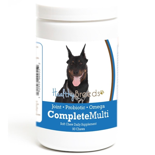 Healthy Breeds Beauceron all in one Multivitamin Soft Chew, 90PK - 192959009552