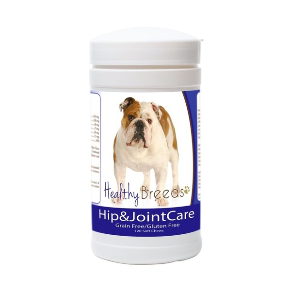 Healthy Breeds Bulldog Hip and Joint Care - 840235153689