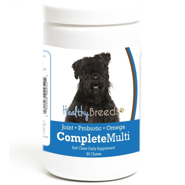 Healthy Breeds Bouvier des Flandres all in one Multivitamin Soft Chew, 90PK - 192959009521