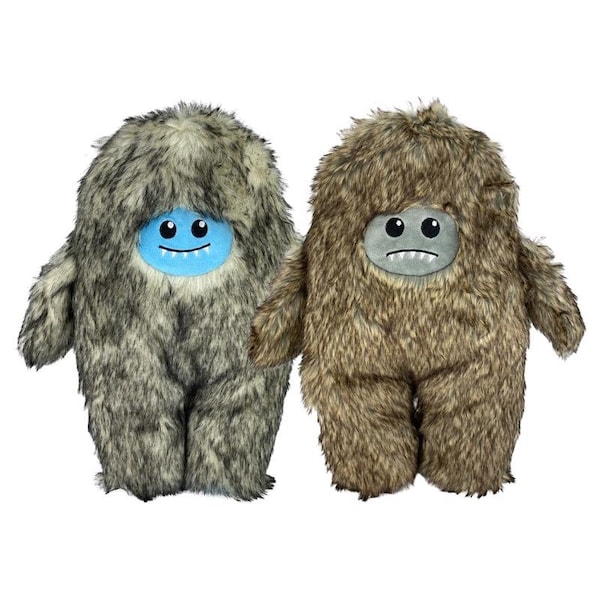 Multipet Multipet Assorted Plush Yeti Betty Dog Toy 10 in. 1 pk - 37460