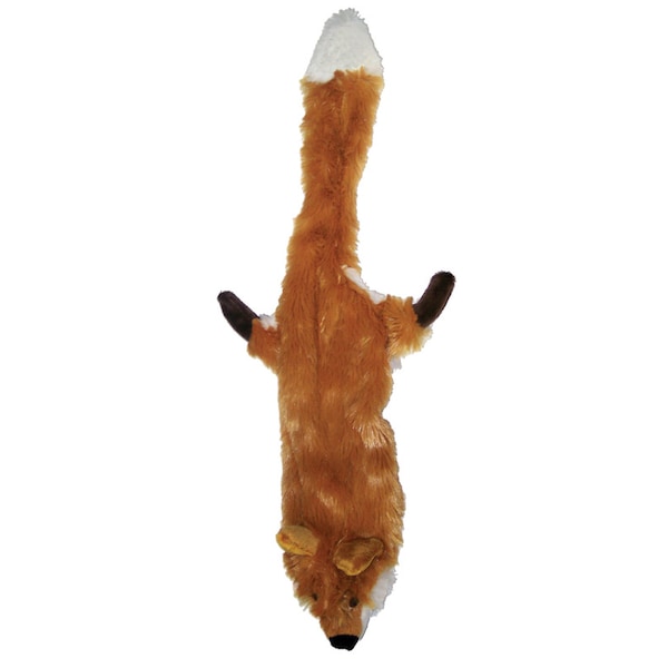 Spot Spot Skinneeez Brown Plush Fox Dog Toy Large 1 pk - 8638