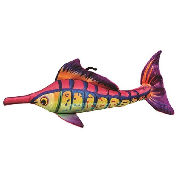 Schoochie Pet Schoochie Pet 510 Plush Carlie Fish Toys; 14 in. - 510