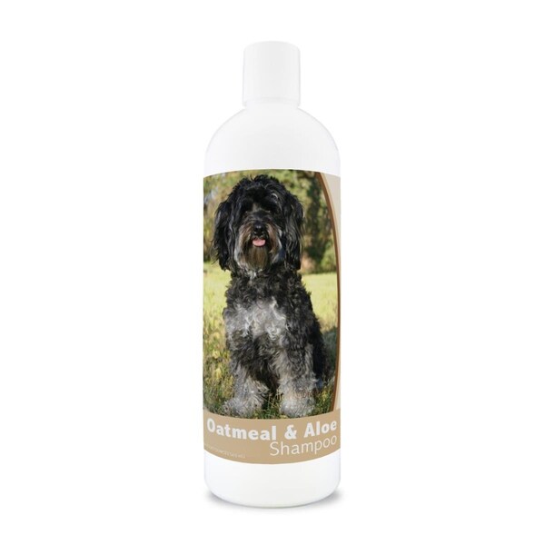 Healthy Breeds 16 oz Maltipoo Oatmeal Shampoo with Aloe - 840235128151