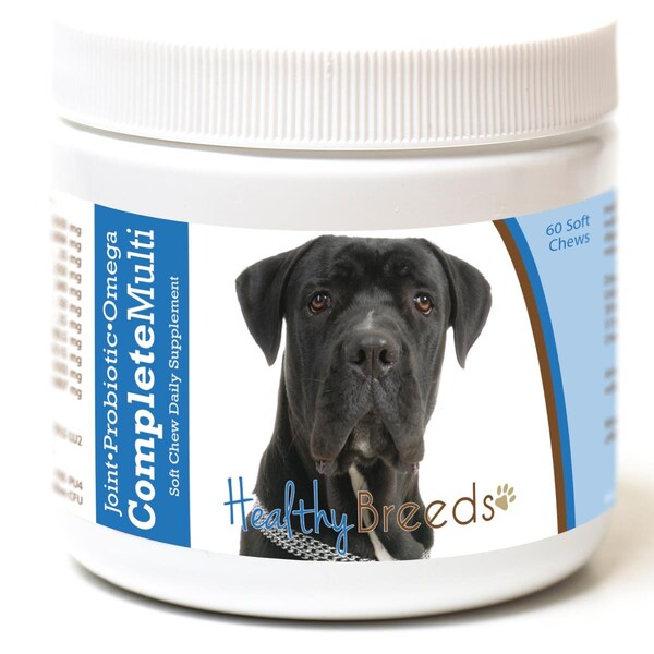 Healthy Breeds Cane Corso All in One Multivitamin Soft Chew, 60PK - 192959007630