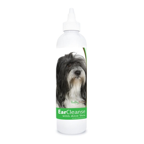 Healthy Breeds 8 oz Lhasa Apso Ear Cleanse with Aloe Vera Cucumber Melon - 840235110446