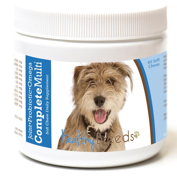 Healthy Breeds Mutt All in One Multivitamin Soft Chew, 60PK - 192959008530