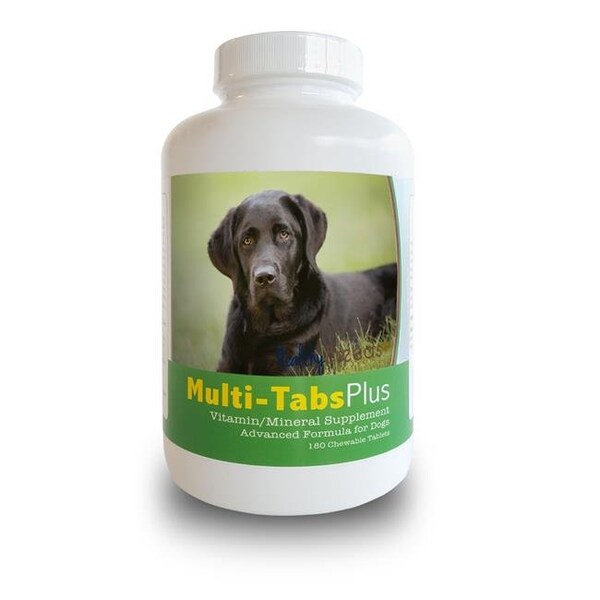 Healthy Breeds Healthy Breeds 840235140399 Labrador Retriever Multi-Tabs Plus Chewable Tablets - 180 Count - 840235140399