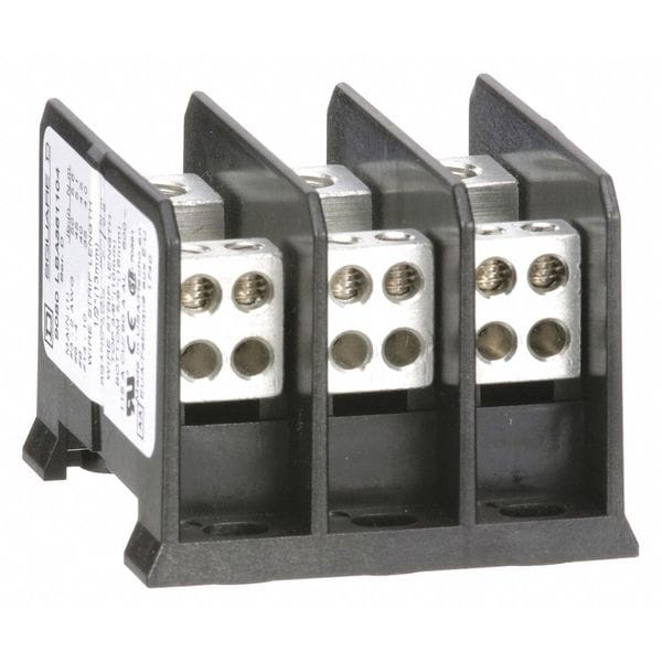Square D Min Pwr Dist Block, 115A, 3P, 14-2 AWG, 600V - 9080LBA361104