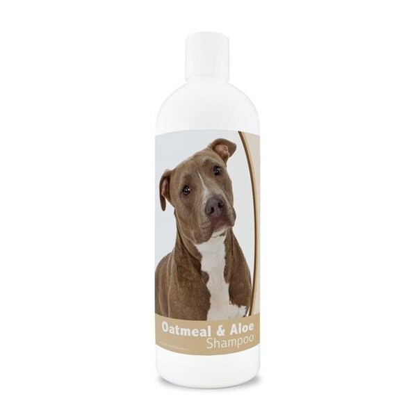 Healthy Breeds Healthy Breeds 840235180517 16 oz Pit Bull Oatmeal Shampoo with Aloe - 840235180517