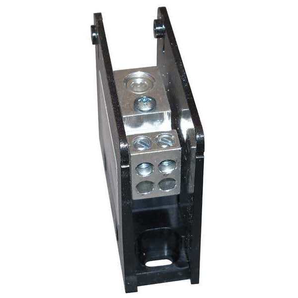 Mersen Pwr Dist Block, 175A, 1P, 2/0-14AWG, 600VAC - MPDB63131