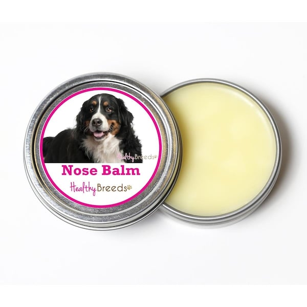 Healthy Breeds 2 oz Bernese Mountain Dog Dog Nose Balm - 840235191308