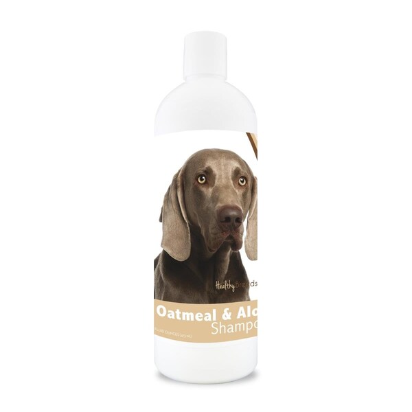 Healthy Breeds 16 oz Weimaraner Oatmeal Shampoo with Aloe - 840235116073