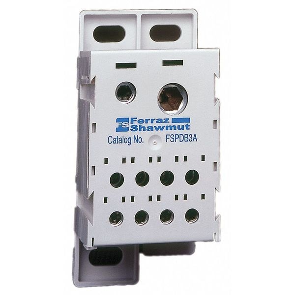 Mersen Pwr Dist Block, 310A, 1P, 1000V, 2P Primary - FSPDB3A