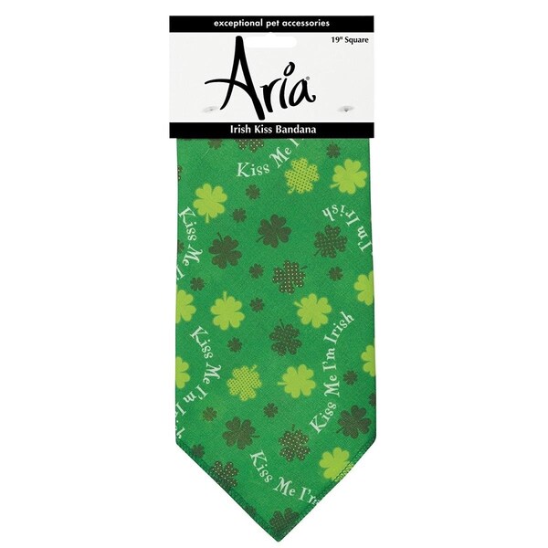 Petedge Aria Irish Kiss Bandanas, Green - DT8873 43