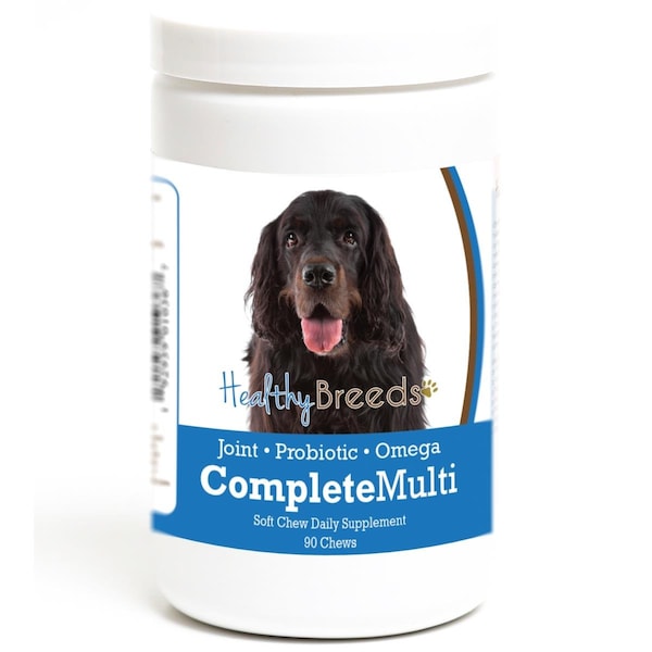 Healthy Breeds Gordon Setter all in one Multivitamin Soft Chew, 90PK - 192959010367