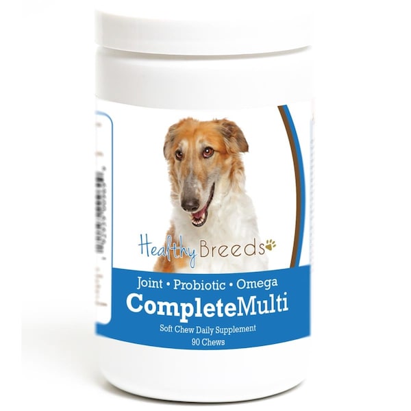 Pamperedpets Borzois all in one Multivitamin Soft Chew, 90PK - PA3490247