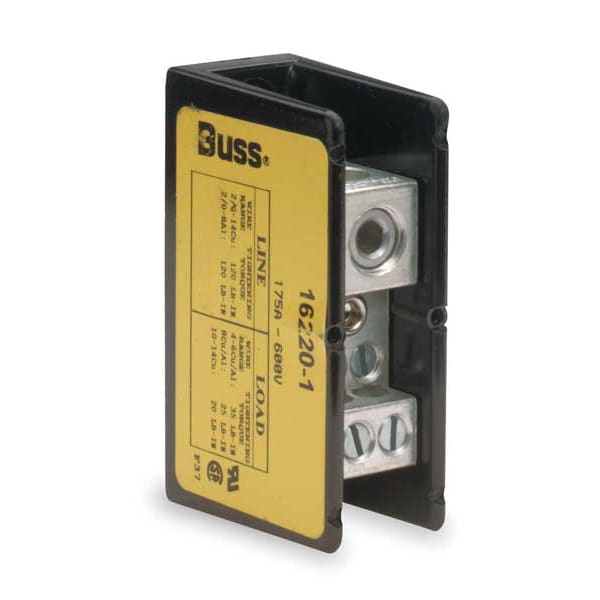 Eaton Bussmann Min Pwr Dist Block, 175A, 1P, 1P Primary - 16220-1