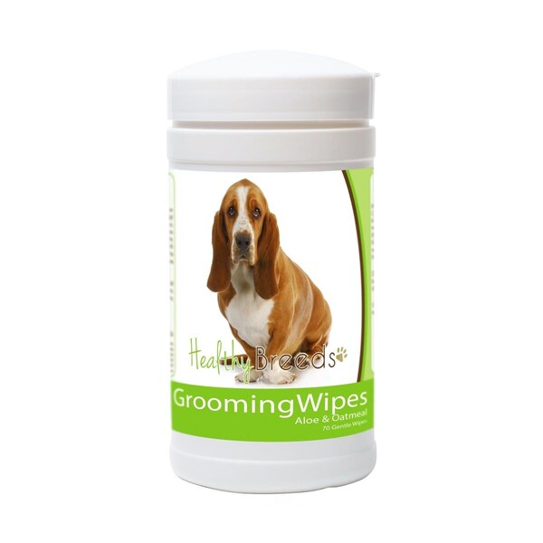 Healthy Breeds Basset Hound Grooming Wipes - HE126058