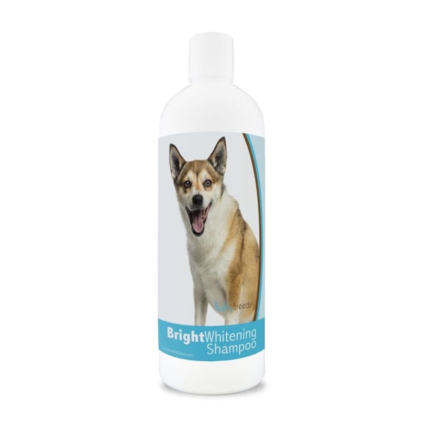 Healthy Breeds 12 oz Norwegian Lundehund Bright Whitening Shampoo - 840235174868