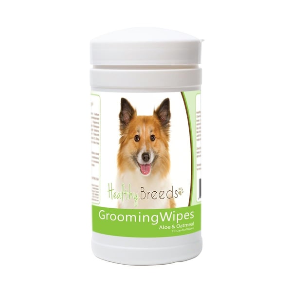 Healthy Breeds Icelandic Sheepdog Grooming Wipes, 70PK - 840235172215