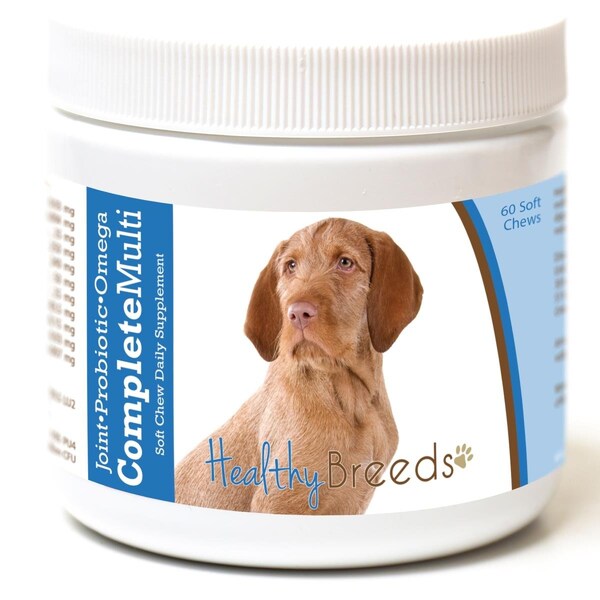 Healthy Breeds Wirehaired Vizsla all in one Multivitamin Soft Chew, 60PK - 192959009323