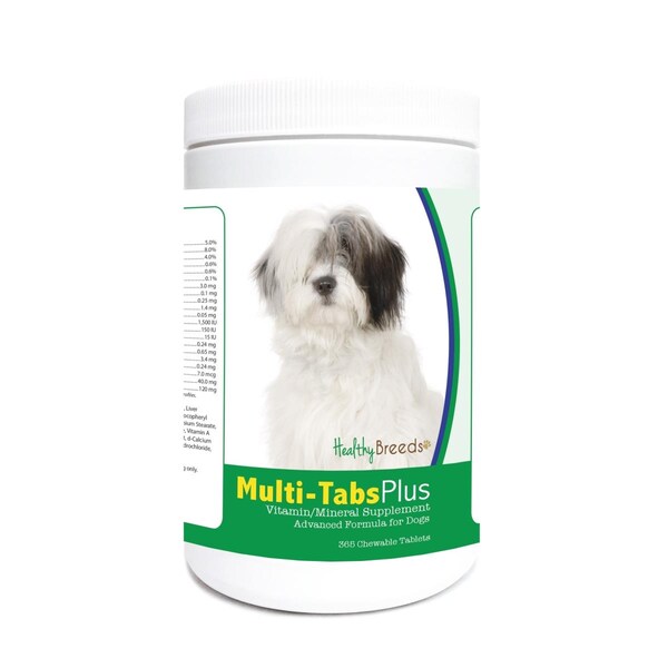 Healthy Breeds Old English Sheepdog Multi-Tabs Plus Chewable Tablets, 365PK - 840235121850