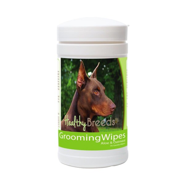 Pamperedpets Doberman Pinscher Grooming Wipes - PA3491682