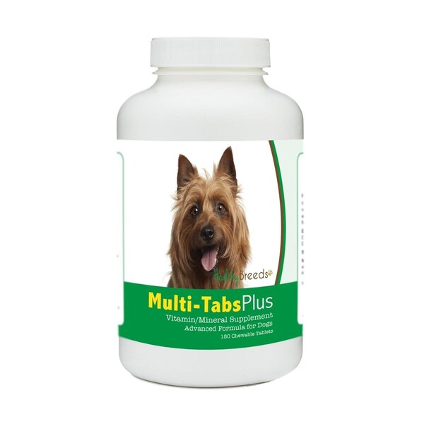 Healthy Breeds Australian Terrier Multi-Tabs Plus Chewable Tablets, 180PK - 840235178965