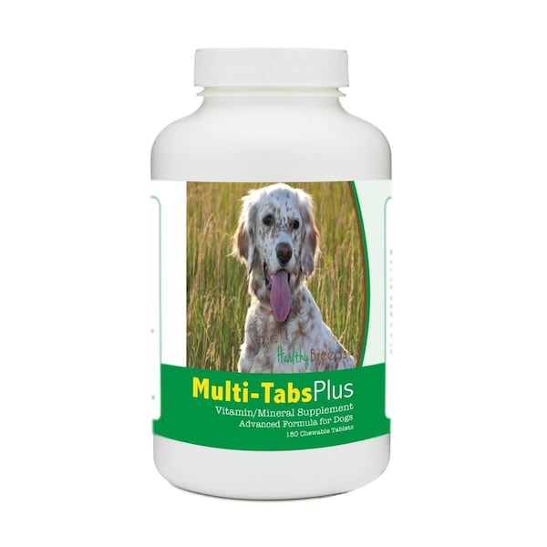 Healthy Breeds English Setter Multi-Tabs Plus Chewable Tablets, 180PK - 840235140160