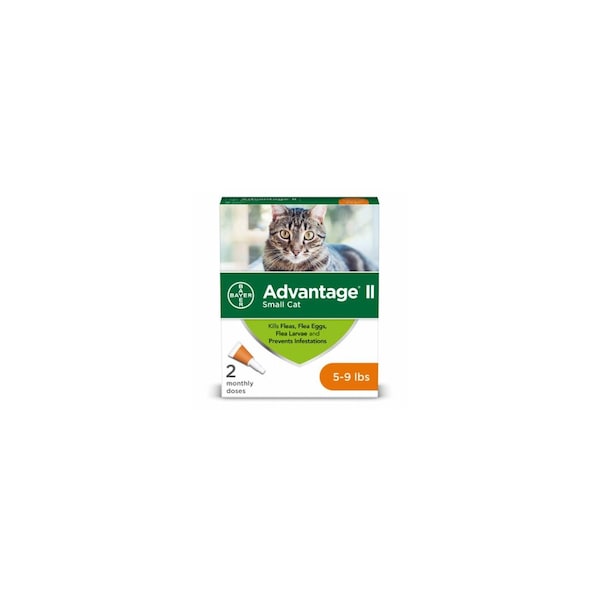 Elanco Us Flea Prevention for Small Cats, 5-9-Lbs., 2 Doses - 724089682437