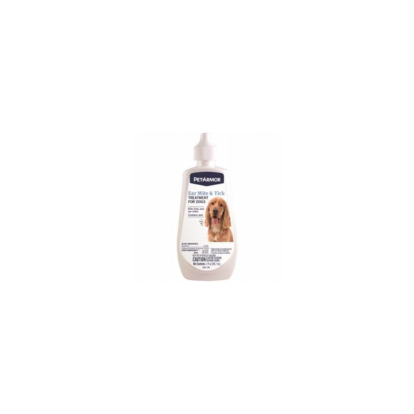 Sergeants Pet Ear Mite & Tick Treatment for Dogs, 3 oz. - 2588