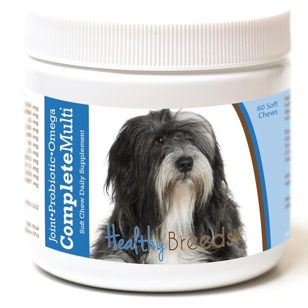 Healthy Breeds Lhasa Apso All in One Multivitamin Soft Chew, 60PK - 192959008420