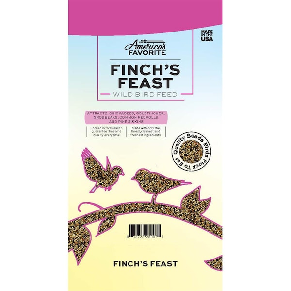 Nutnuez 10 lbs Finchs Feast Wild Bird Food, 96PK - NU3692936
