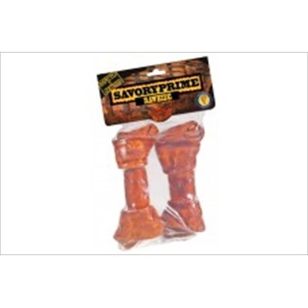 Savory Prime Savory Prime 6-7 In. Supreme Knotted Bone Beef; 2 Count - 50758869