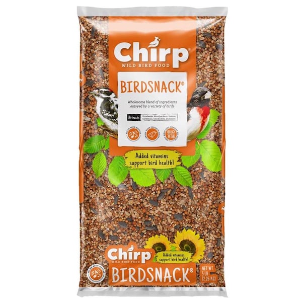 Petpurifiers 5 lbs Birdsnack Wild Bird Sunflower Seeds Wild Bird Food - PE3306727