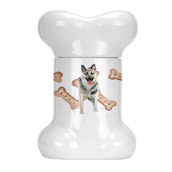 Beaugalan East-European Shepherd Bone Shaped Treat Jar - BE2889686